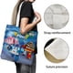 thumbnail image 3 of Robocar Poli Bolso de tela con estampado de lienzo para mujer, bolsa de compras reutilizable y estética, con cremallera interior, regalo para mujer, 35 × 40 cm., 3 of 6