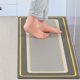 thumbnail image 2 of REGALWOVEN Uxcell Alfombras de Cocina y Tapetes de Cocina Antideslizantes Lavables, Alfombrillas de Pie Lavables a Máquina Gris 18" x 48", 2 of 6