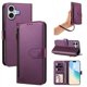 thumbnail image 1 of Funda con Billetera para [iPhone 17] con Bolsillo Zipper y Tarjetero Violeta, 1 of 6