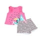 thumbnail image 1 of Conjunto Polera y Short Bebe Niña Fucsia Corona, 1 of 5