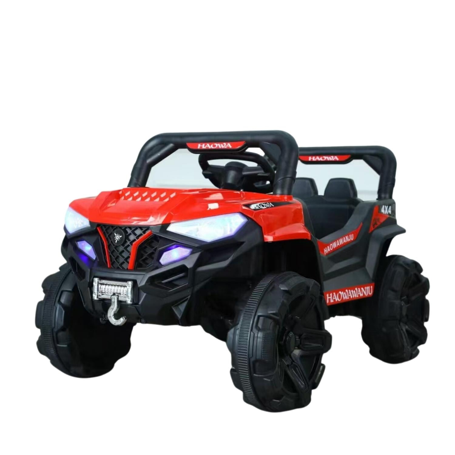 Auckland Outdoor - Auto Electrico Jeep Infantil A Batería Con Control 1688 Rojo