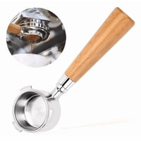 Genérica - 51 Mm Portafiltros Sin Fondo Adecuado Compatible Delonghi Cafetera