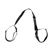 Ioensy - Correa Para Esterilla De Yoga, Deportiva, Para Pilates, Cinturón De Hombro, Versátil, Ajustable, Color Negro
