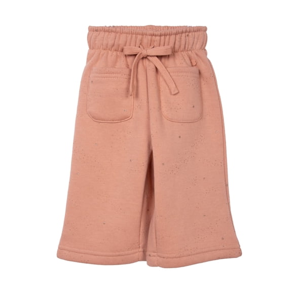 Pantalón Buzo Bebé Niña Brillos Café
