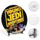 thumbnail image 4 of Aventuras de jóvenes Jedi Plato decorativo de porcelana fina (bone china), plato decorativo de cerámica para hogar, oficina, soporte de pared, platos decorativos para dormitorio - 6 pulgadas (15 cm), 4 of 6