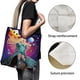 thumbnail image 3 of Princess Rosalina Bolso de tela con estampado de lienzo para mujer, bolsa de compras reutilizable y estética, con cremallera interior, regalo para mujer,40*40cm., 3 of 6