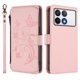 thumbnail image 2 of Funda Cartera Mariposa para [Xiaomi Poco F6 Pro] con Soporte y Cremallera Rosa, 2 of 6