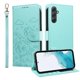 thumbnail image 1 of Funda Cartera para Samsung Galaxy A54 5G Perro Cachorro Grabado con Tarjetas Soporte Correa Verde, 1 of 6