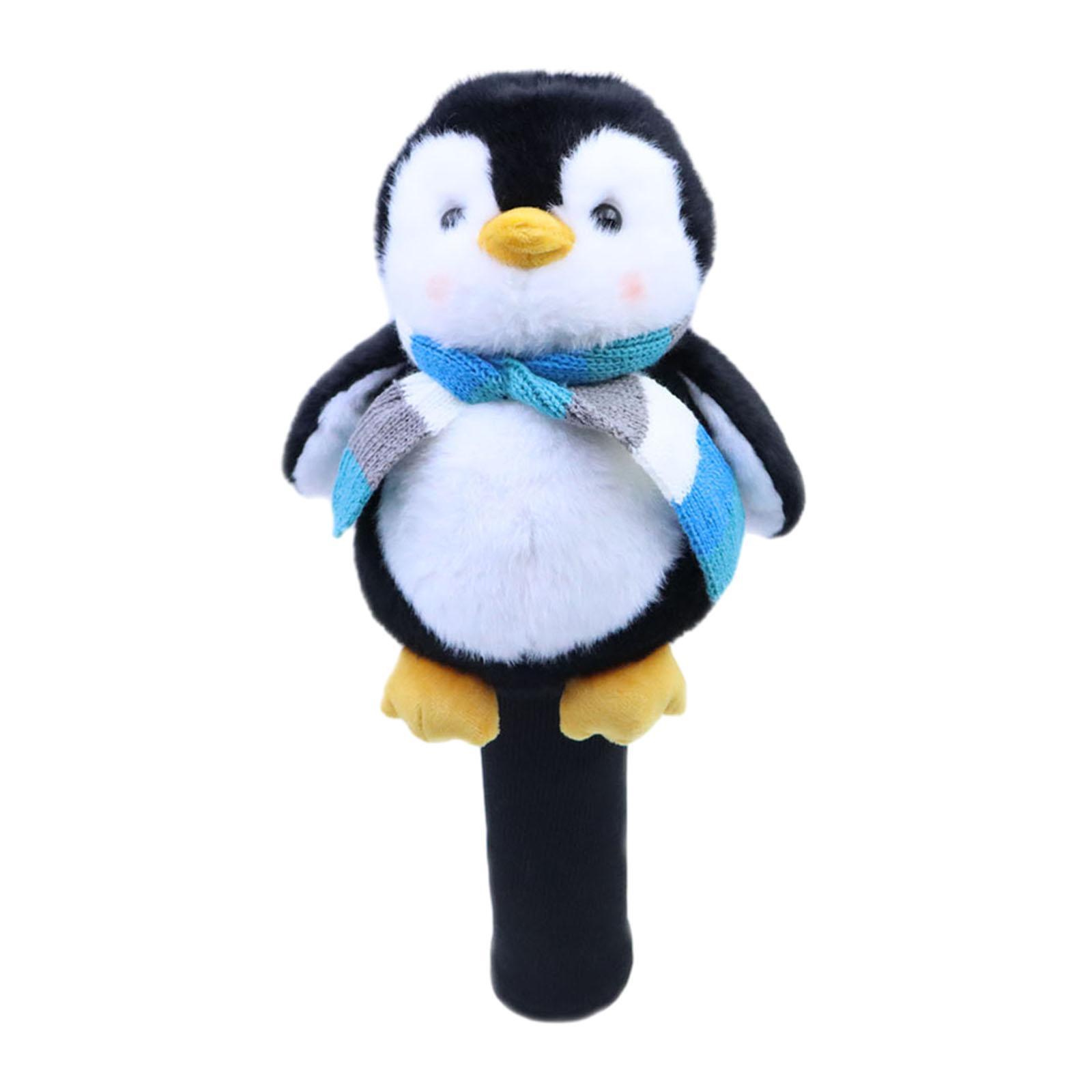 Ioensy - Funda Protectora De Madera Para Cabeza De Golf, Suave Y De Felpa, Novedad, Funda Protectora Para Cabeza De Club De Golf, Bufanda Azul