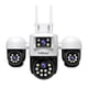 thumbnail image 2 of Camara IP PTZ 4 en 1 4x2mp 1080p h.265 Wifi Srihome SH069, 2 of 6