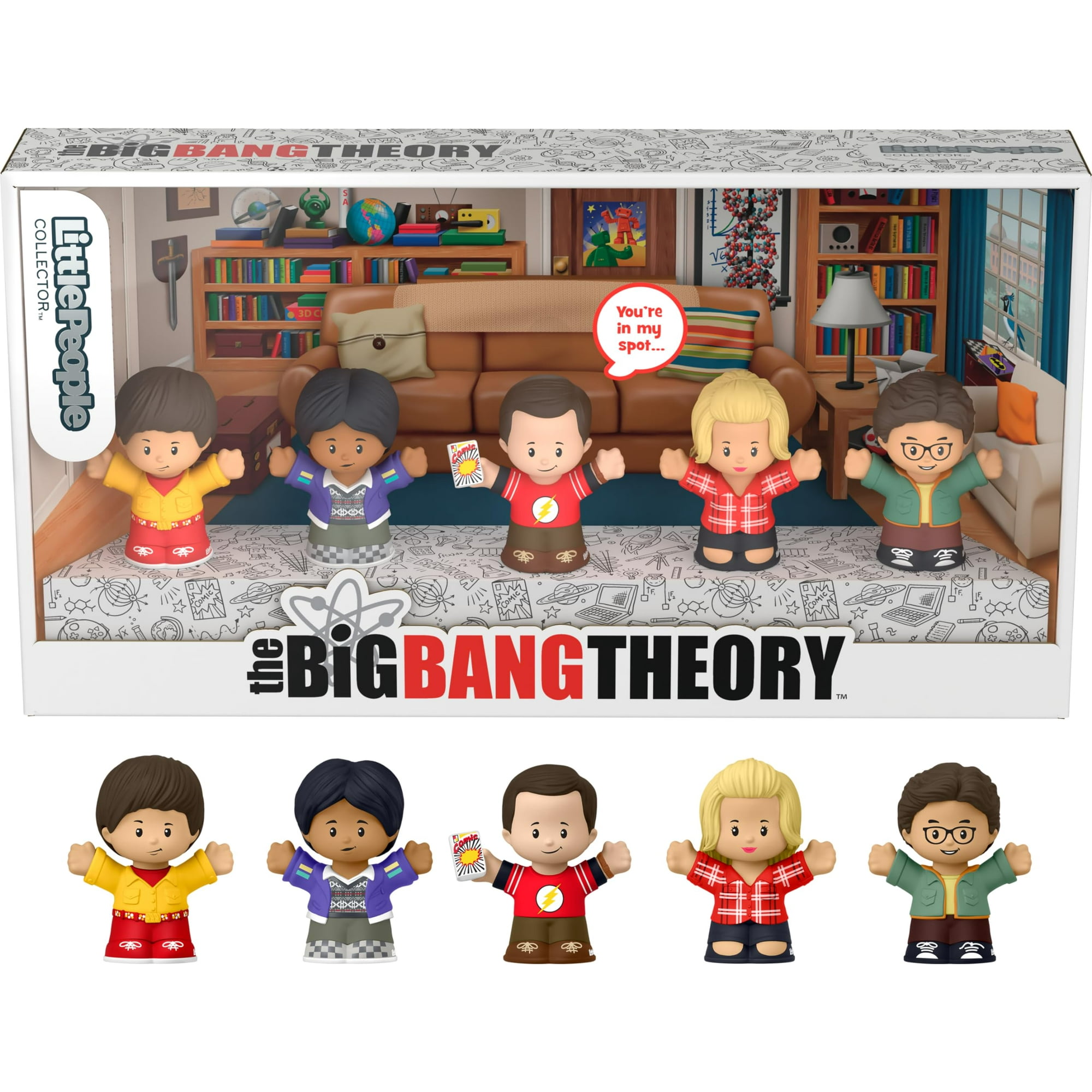 Littlepeople Collector - Set De Figuras Little People Collector The Big Bang Theory (serie De Televisión)