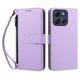 thumbnail image 1 of Funda Tipo Billetera para Motorola Moto G86 con Soporte y Bolsillo con Cierre Morado, 1 of 1