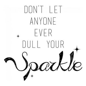Rienda Libre Graphics - Decomural Sparkle Inspirational Ws-44147
