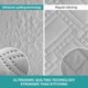 thumbnail image 4 of Juego de Colcha Hansleep Twin Size en Damasco Gris, 2 Piezas, 4 of 9