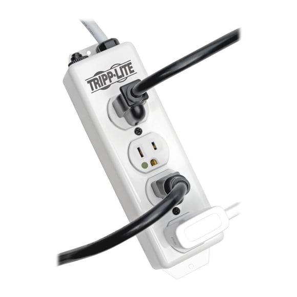 Regleta de alimentación TRIPP LITE para hospital y uso médico 120V, 4 contactos, 4.57 m
