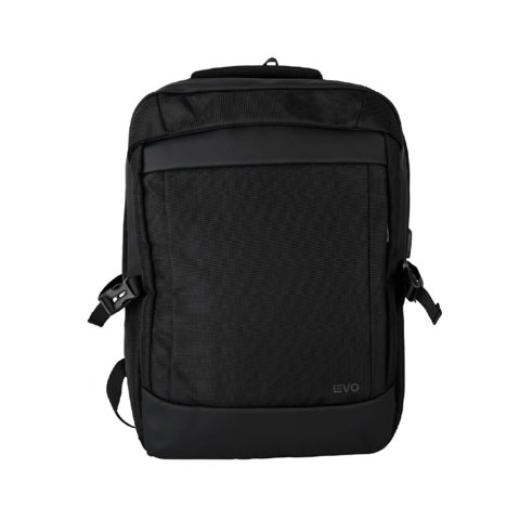 Mochila De Viaje Notebook Wolf Negra 15,6"" Levo