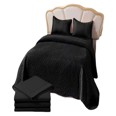 Genérico - Set Sabana Con Cubrecama 2 Plazas S94