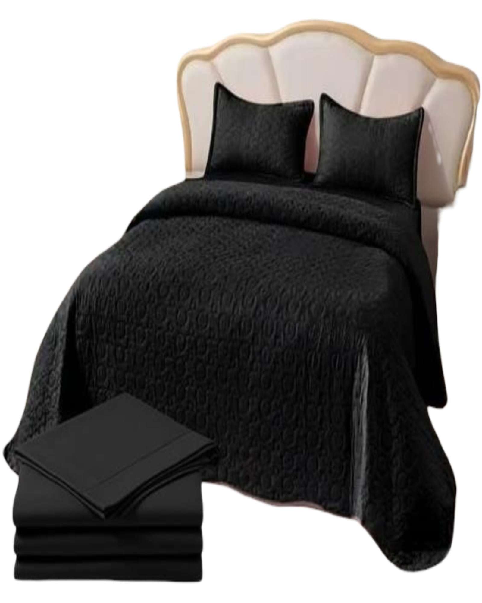 Genérico - Sabana Con Cubrecama Plaza Y Media