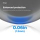 thumbnail image 5 of Funda elago Liquid Hybrid negra para AirPods Pro 3, 5 of 8