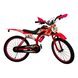 Linea Sport - Bicimoto Aro 20″ Para Niños De 5 A 8 Años Con Efectos De Sonido