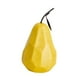 thumbnail image 5 of Escultura de fruta de cerámica, adorno de fruta, artesanía moderna y sencilla, estatua geométrica de fruta para decoración del hogar, para gabinete, e Pera amarilla, 5 of 5