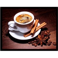 Genérico - Cuadro Decorativo Café Y Canela 2 Medidas 30X40 Cm