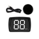 thumbnail image 2 of Generic HUD Head Up Display Velocímetro Plug And Play Accesorios para Automóviles Medidor de Velocidad Digital para Vehículos Camiones Autobuses , Blanco, 2 of 5