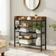 thumbnail image 1 of Estante rustico industrial con reijallas 4 BANDEJAS - IZA18, 1 of 3