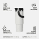 thumbnail image 2 of Termo Botella Agua Térmica Caliente Acero Inoxidable 890 Ml Trekka, 2 of 3