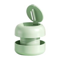 Magideal - Divisor De Píldoras Fáciles De Usar Vitaminas De Botella De Tableta Excelentes Para Ocultar Medicamentos En Las Golosinas 2 En 1 Píldora Cortadora De Verde
