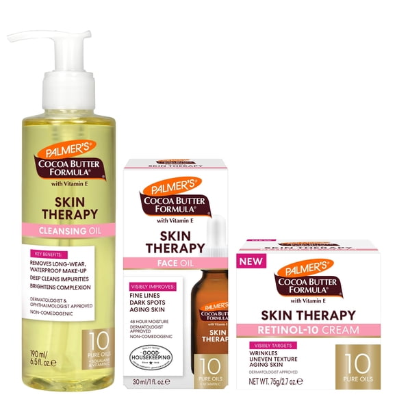 Pack de Terapia para la Piel Palmer's Aceite Limpiador 190 ml Retinol