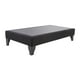 thumbnail image 1 of Base de cama Focus 1.5 plazas lino negro (no incluye colchón), 1 of 4
