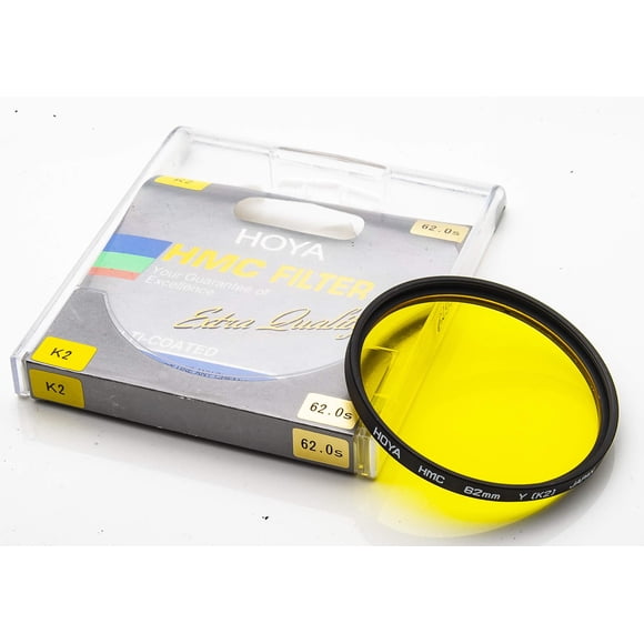 Filtro para lente de cámara Hoya HMC K2 62 mm Amarillo