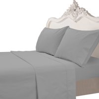 Mallorca - Juego De Sábanas T200 Lisa Gris King