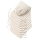 thumbnail image 1 of Bolsa de almacenamiento DR 15x20 cm de algodón natural - paquete de 12, 1 of 7