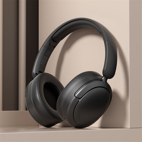 Xusx111 - Wireless Over-Ear Bluetooth 5.4 Headphones - Call Noise Cancellation Playtime - Fast Charging - Dual Device- Game Mode - Foldable