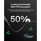 thumbnail image 3 of Cable USB-C a USB-C Belkin Eco 2 m 60W Carga Rápida Negro, 3 of 9