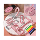 thumbnail image 2 of "Pilates Y Yoga Bandas Elásticas Belug De Resistencia Kit 11 Pzas Rosa Claro ", 2 of 5