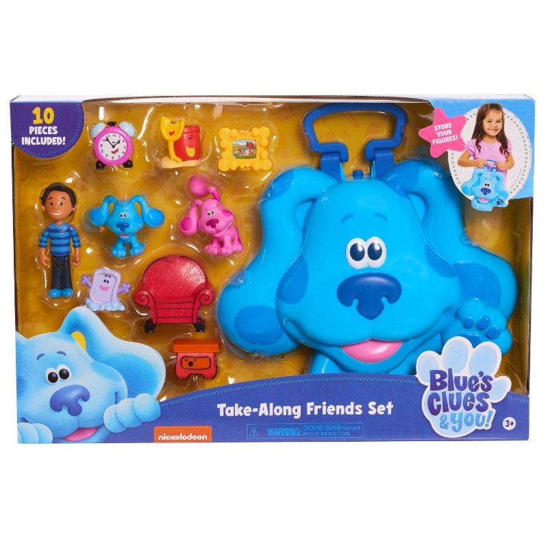 Just Play - Figura De Acción Pistas De Blue Y Tu Set Amigos