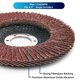 thumbnail image 4 of Flap Discs LotFancy, 40 unidades, para amoladora angular, disco de lijado de 115 mm, 4 of 7
