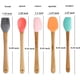 thumbnail image 2 of Juego de Mini espátula para hornear de Silicona Coldeul de 5 piezas, Mini espátula, Pincel, cuchara Rasqueta para mezclar en la cocina, 2 of 7