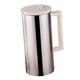 thumbnail image 1 of Jarra de acero inoxidable de 1, con asa y tapa, jarra de agua, hervidor de agua fría, jarra de leche de Metal para cafetería restaurante Hotel , beige, 1 of 5