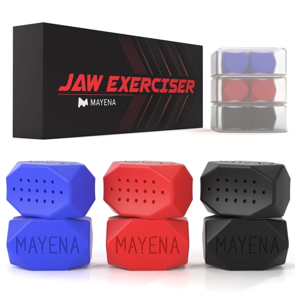 Juego De 3 Ejercicios De Silicona Para La Mandíbula Mayena Classic
