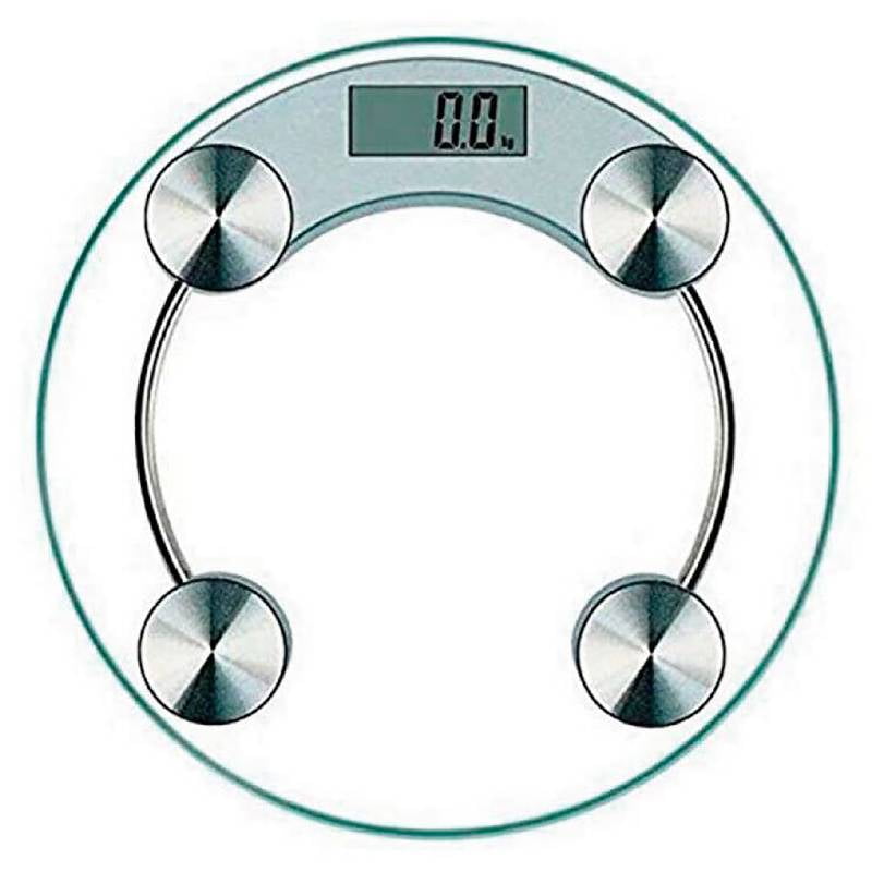 Genérico - Balanza Pesa Digital Baño Vidrio Templado 180 Kg