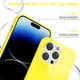 thumbnail image 3 of Funda De Silicona Para Iphone 14 Pro De 6 1 Pulgadas Color Amarillo, 3 of 7