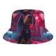 thumbnail image 1 of Dachshund Sombrero bucket para adultos, gorra de protección solar, sombrero de pescador plegable para viajes al aire libre, pesca y actividades de verano, 1 of 6