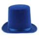 thumbnail image 2 of Sombrero De Copa Para Hombre Y Mujer, Disfraz De Fieltro, Sombrero De Mago, Color Azul, 2 of 2