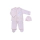 thumbnail image 1 of Conjunto 3 Piezas Bunny Rosa 100% Algodón Peruano - Recién Nacido, 1 of 2