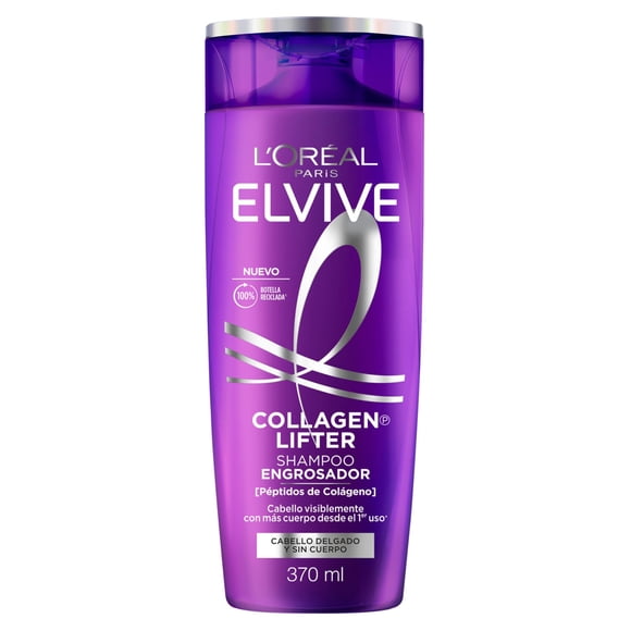 Shampoo Elvive Colageno Lifter, 370 ml