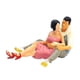 thumbnail image 2 of Figuras De Pareja Pintadas A Mano 1/64, Accesorios De Película En Miniatura, Adornos De Escena, Rosa B, 2 of 5